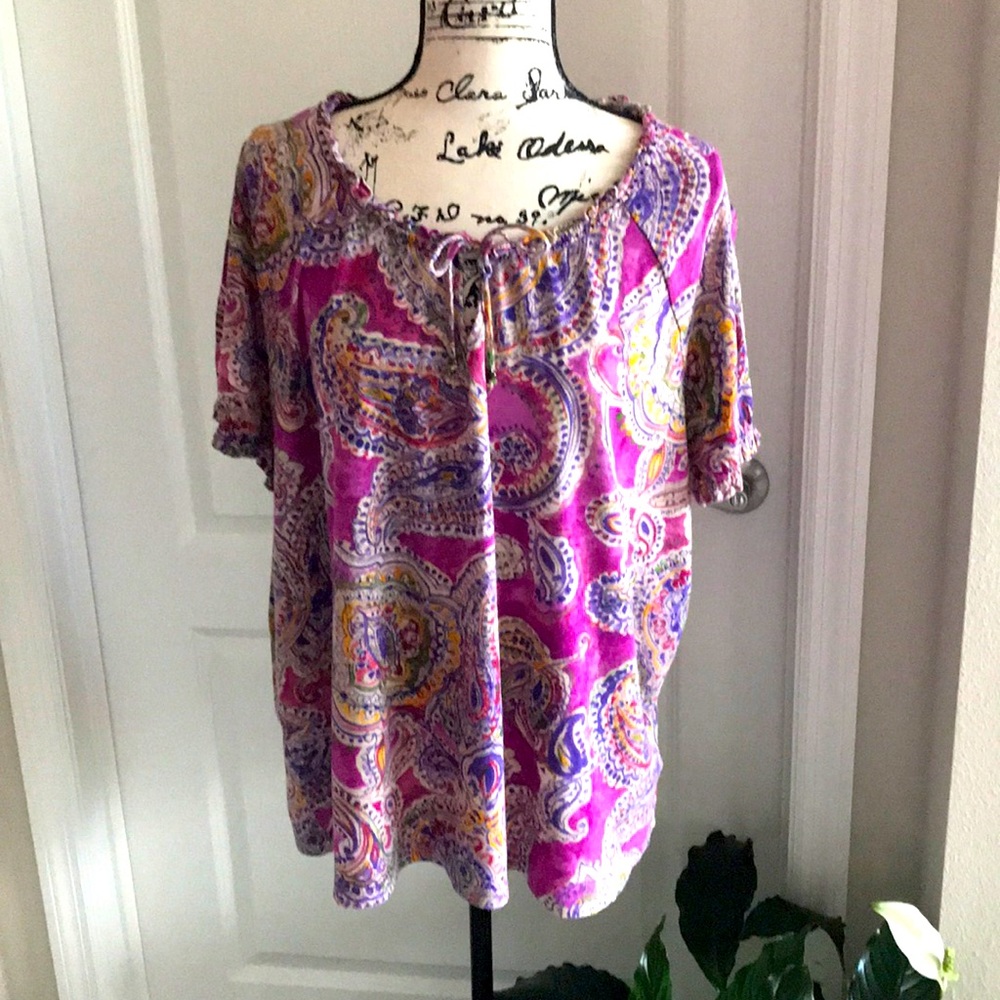 Lauren by Ralph Lauren top.